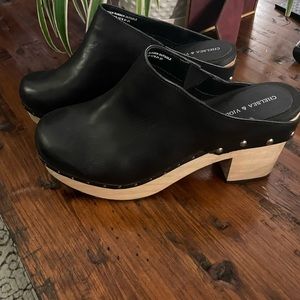 Chelsea and Violet Clogs